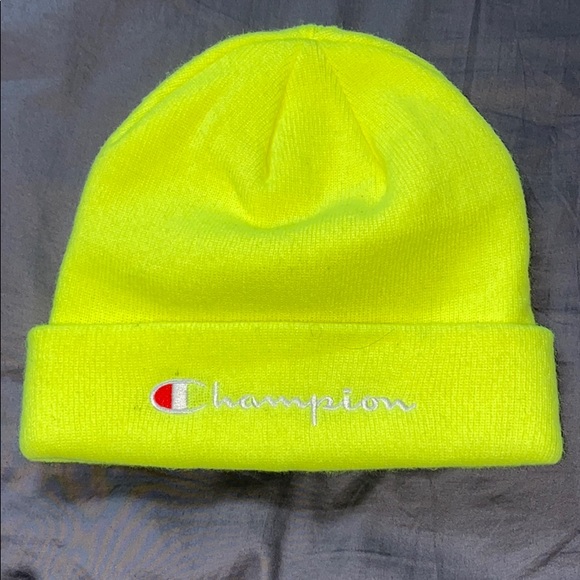 champion beanie green